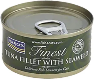 Fish 4 Cats Tuna fillet with Seaweed