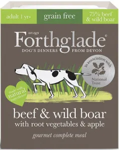 Forthglade Gourmet Beef & Wild Boar with Root Vegetables & Apple