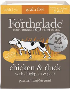 Forthglade Gourmet Chicken & Duck with Chickpeas & Pear
