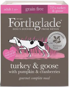 Forthglade Gourmet Turkey & Goose with Pumpkin & Cranberries