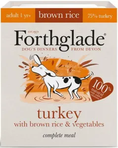 Forthglade Turkey with Brown Rice & Vegetables