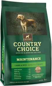 Gelert Country Choice Maintenance Lamb & Rice Adult