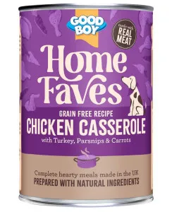 Good Boy Grain Free Chicken Casserole with Turkey, Parsnips & Carrots