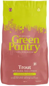 Green Pantry Trout with Salmon, Lentils & Spinach