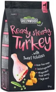 Greenwoods Adult Turkey with Sweet Potatoes, Peas & Pumpkin