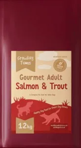 Growling Tums Gourmet Adult Salmon & Trout