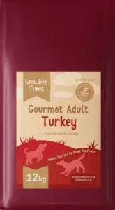 Growling Tums Gourmet Adult Turkey