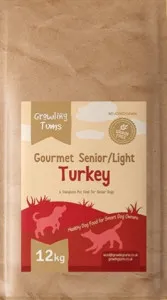 Growling Tums Gourmet Senior/Light Turkey