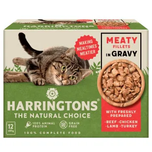 Harringtons Grain Free Meaty Selection in Gravy