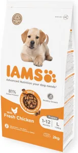 IAMS Puppy Large Breed Fresh Chicken