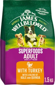 James Wellbeloved Adult Turkey with Kale & Quinoa Superfoods