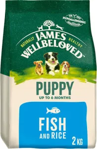 James Wellbeloved fish & Rice Puppy