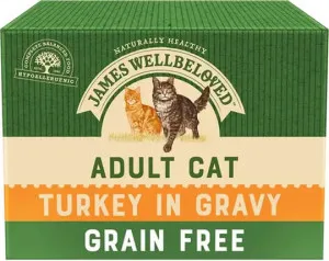 James Wellbeloved Grain Free Turkey in Gravy Adult