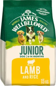 James Wellbeloved Lamb & Rice Junior