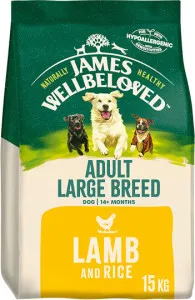 James Wellbeloved Lamb & Rice Large Breed Adult