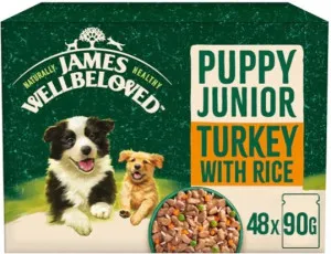 James Wellbeloved Turkey in Gravy Puppy/Junior
