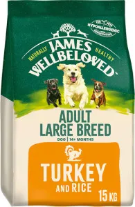 James Wellbeloved Turkey & Rice Large Breed