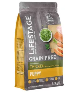 Jollyes Lifestage Grain Free Puppy Chicken, Turkey & Salmon