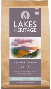 Lakes Collection Lakes Heritage Grain Free Adult Haddock With Parsley