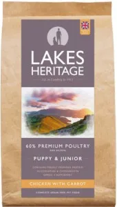 Lakes Collection Lakes Heritage Grain Free Puppy Chicken With Carrot