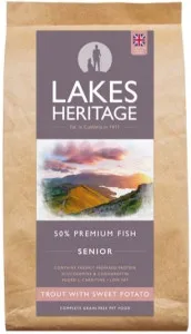 Lakes Collection Lakes Heritage Grain Free Senior Trout With Sweet Potato