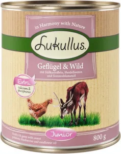 Lukullus Junior Poultry & Game Grain Free