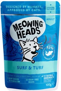 Meowing Heads Surf & Turf