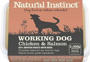 Natural Instinct Working Dog Chicken & Salmon