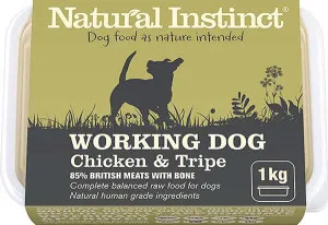 Natural Instinct Working Dog Chicken & Tripe