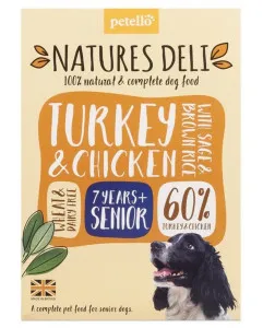 Natures Deli Senior Turkey & Chicken with Sage & Brown Rice