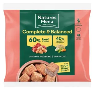 Natures Menu Complete & Balanced 60/40 Beef and Chicken