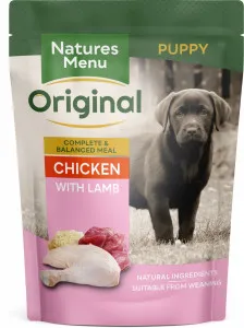 Natures Menu Junior Chicken with Lamb Pouch
