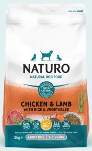 Naturo Adult Grain Free Chicken & Lamb with Rice & Vegetables