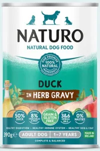 Naturo Grain Free Duck in Herb Gravy