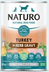 Naturo Grain Free Turkey in Herb Gravy
