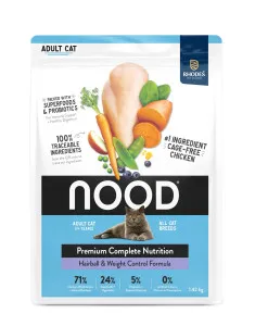 Nood Hairball & Weight Control Formula Cage Free Chicken