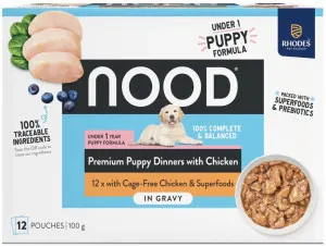 Nood Premium Puppy Dinners with Chicken