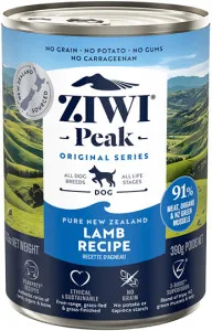 ZIWI Peak Wet Lamb Recipe