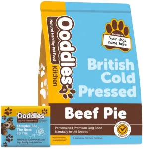 Ooddles Kitchen Beef Pie Cold Pressed