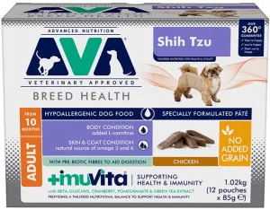 Pets at Home Advanced Nutrition AVA Breed Health Shih Tzu Pate