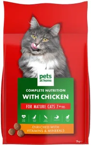 Pets at Home Complete Nutrition Complete Nutrition Dry Mature Cat Food with Chicken