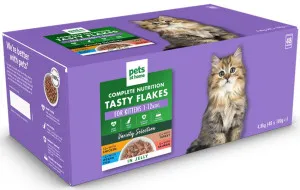 Pets at Home Complete Nutrition Kitten Tasty Flakes in Jelly