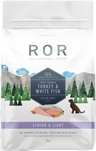 R.O.R Senior Free Range Turkey & White fish