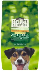 Sainsbury's Adult small dog with Chicken & Vegtables
