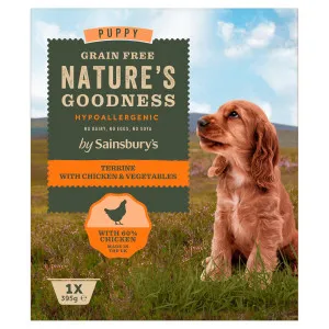 Sainsbury's Nature's Goodness Puppy Terrine with Chicken & Vegetables