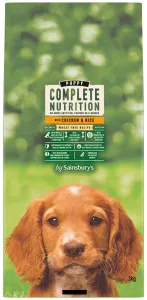 Sainsbury's Puppy Complete Nutrition with Chicken & Rice