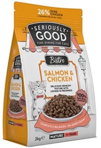 Seriously Good Salmon and Chicken Mature
