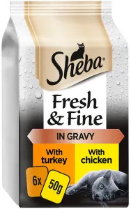 Sheba Fresh & Fine Chicken and Turkey