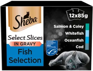 Sheba Select Slices fish Collection