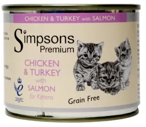 Simpsons Kitten Chicken & Turkey with Salmon